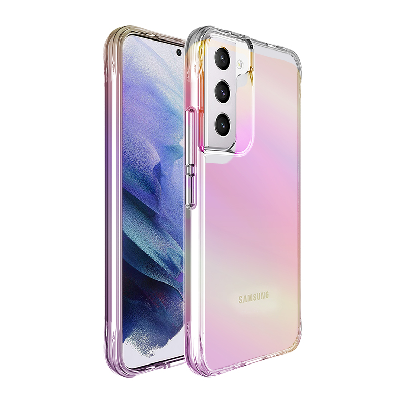 מגן Grip Case S22+ Rainbow Pink