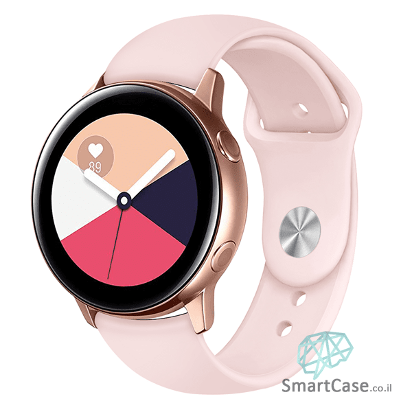 רצעות סילקון WATCGH4 PINK