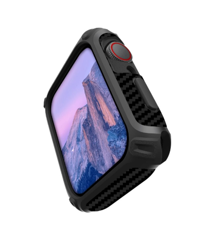 CARBON FRAME FOR IWATCH 7 BLACK