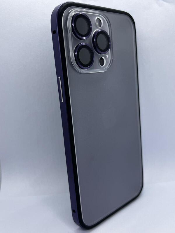 מגן 14Pro + מגן מצלמה Purple