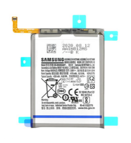 note 20 סוללה