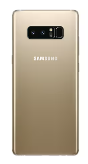 Note 8 Gold גב