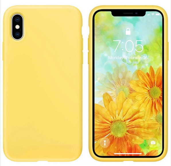 מגן איפון XSMAX YELLOW