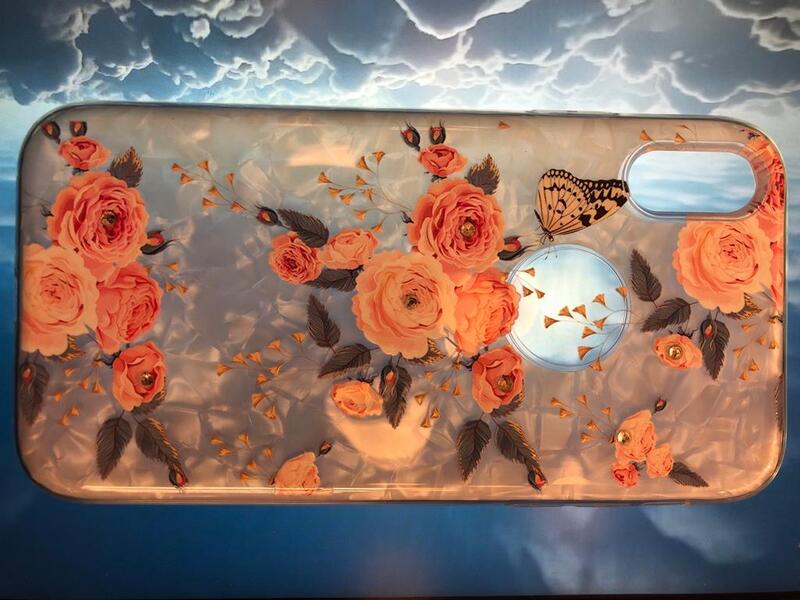 מגן FLOWERS לאיפון