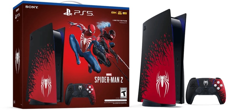 PS5 פלייסטיישן 5 SSD 825GB גרסת Spider-Man 2