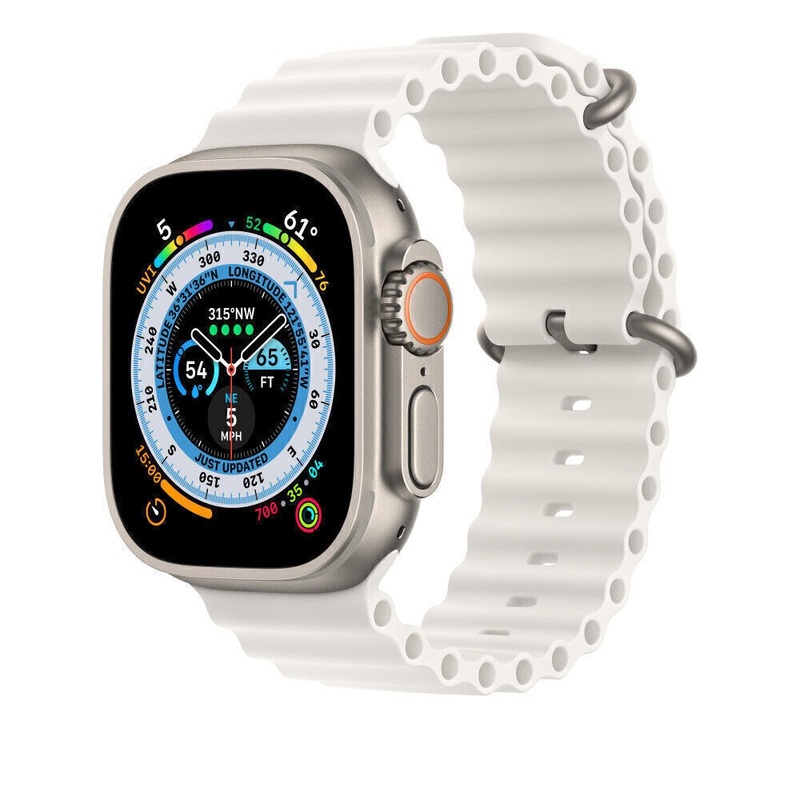 apple watch white band 49mm