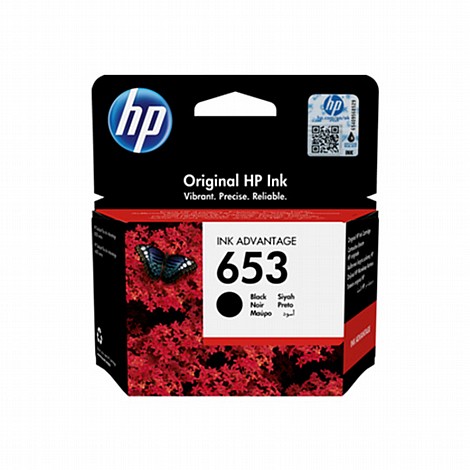 HP 653 BLACK מקורי