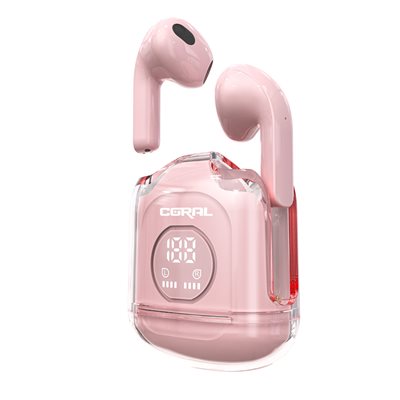 אוזניות אלחוטיות Coral Space TWS BT Pink
