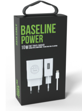 מטען איפון 10W BaseLine
