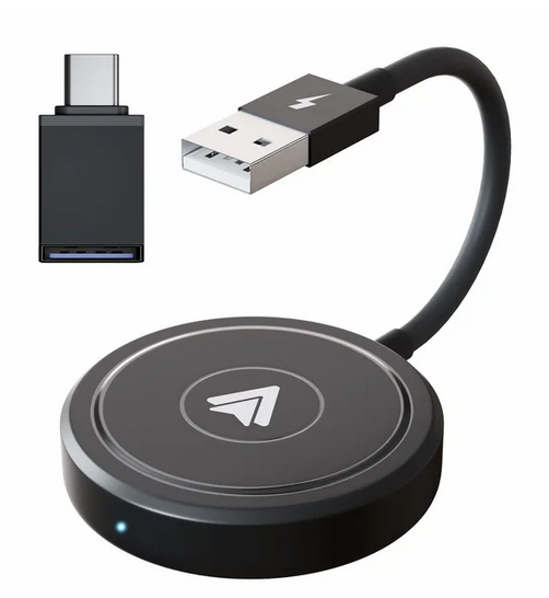 WIRELESS CARPLAY ADAPTER BLACK