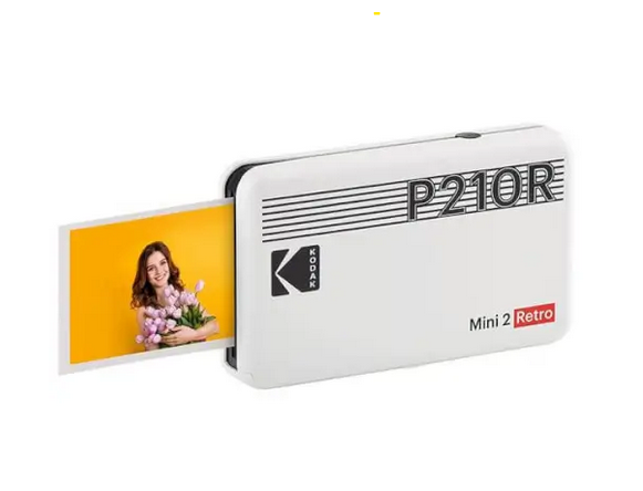 מדפסת פיתוח מהיר KODAK MINI2 RETRO P210RWBW