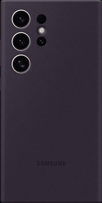 S24Ultra Silicone Cover Dark Violet