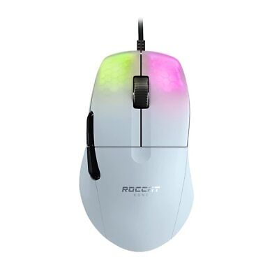עכבר גיימינג Roccat Kone Pro - צבע לבן