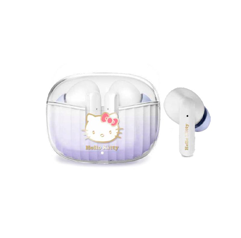אוזניות אלחוטיות Hello Kitty EarPhones Purple