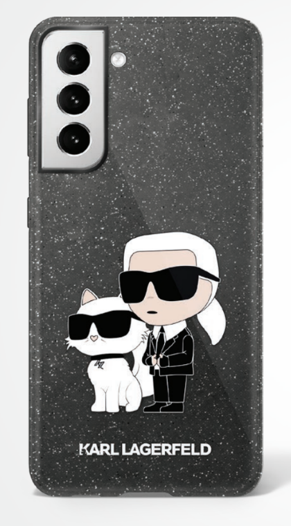 Karl Glitter Karl& Choupette S24U transparent Black
