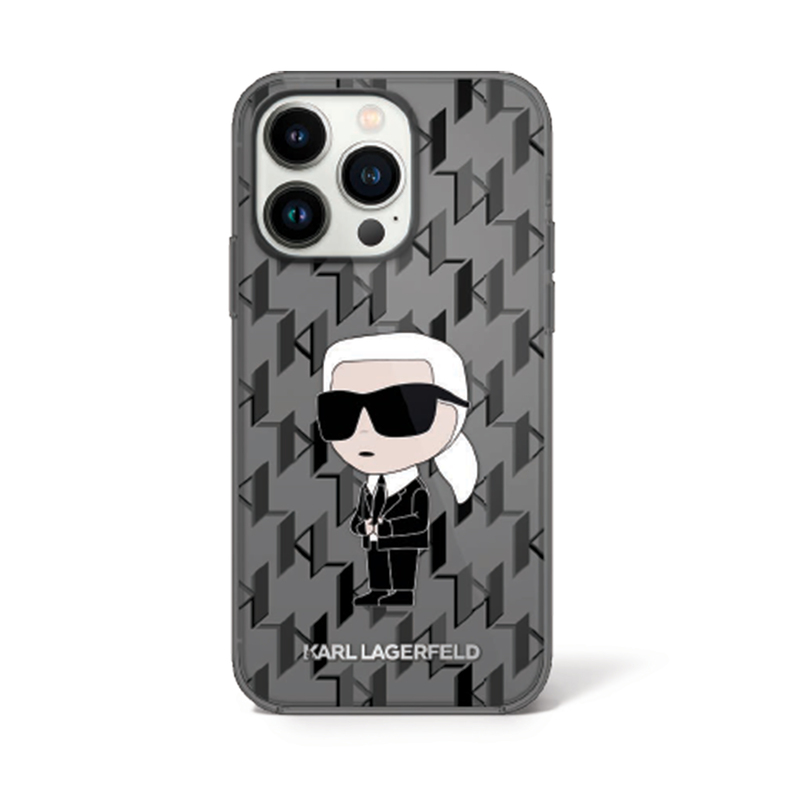 Karl Monogram Iph15 Black
