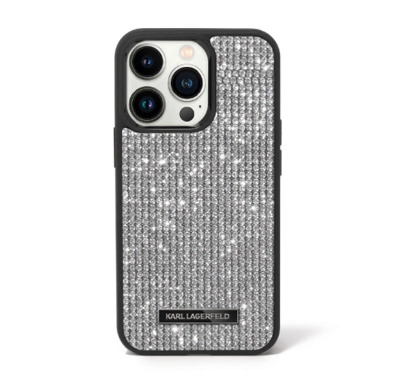 Karl Diamond MetalLogo iph15Pro Silver