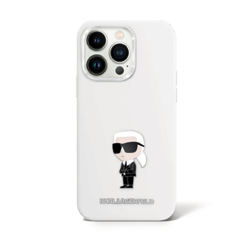 Karl Soft Ikonic Pins Iph15PM White