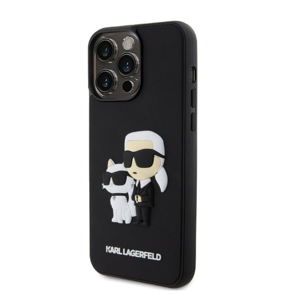 Karl Soft Karl&Choupette Pins Iph15PM Black