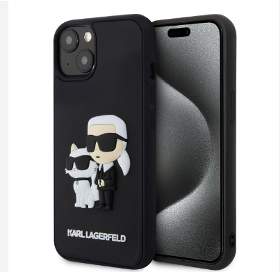 Karl Soft Karl&Choupette Pins Iph15 Black
