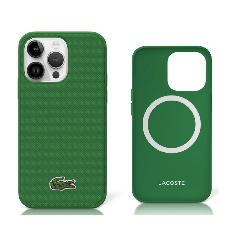 Lacost Magsafe Iconic Petit Pique Iph15Pro Green