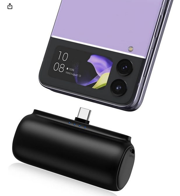 סוללת גיבוי 5000 MAH חיבור TYPE C