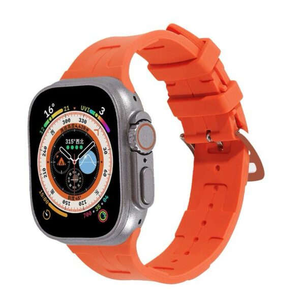 רצועת סיליקון קלאסית לשעון 38-41 Target Orange