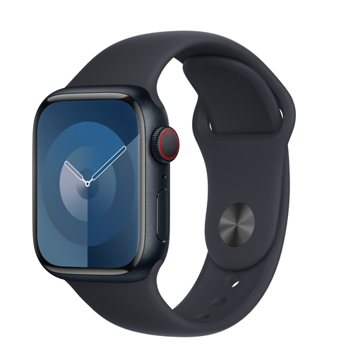 watch Series 9 GPS 41mm Midnight sport band APPLE שעון חכם