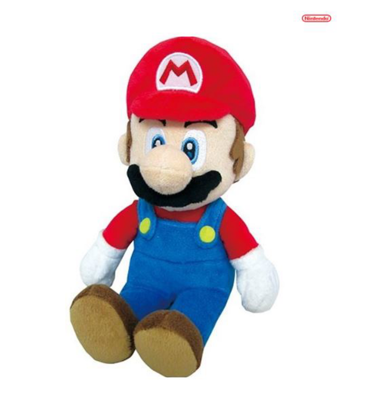 בובה Plush חברת Nintendo דגם Mario 10inch Plush 25CM סופר מריו