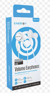 energy type c white אוזניות אוניברליות