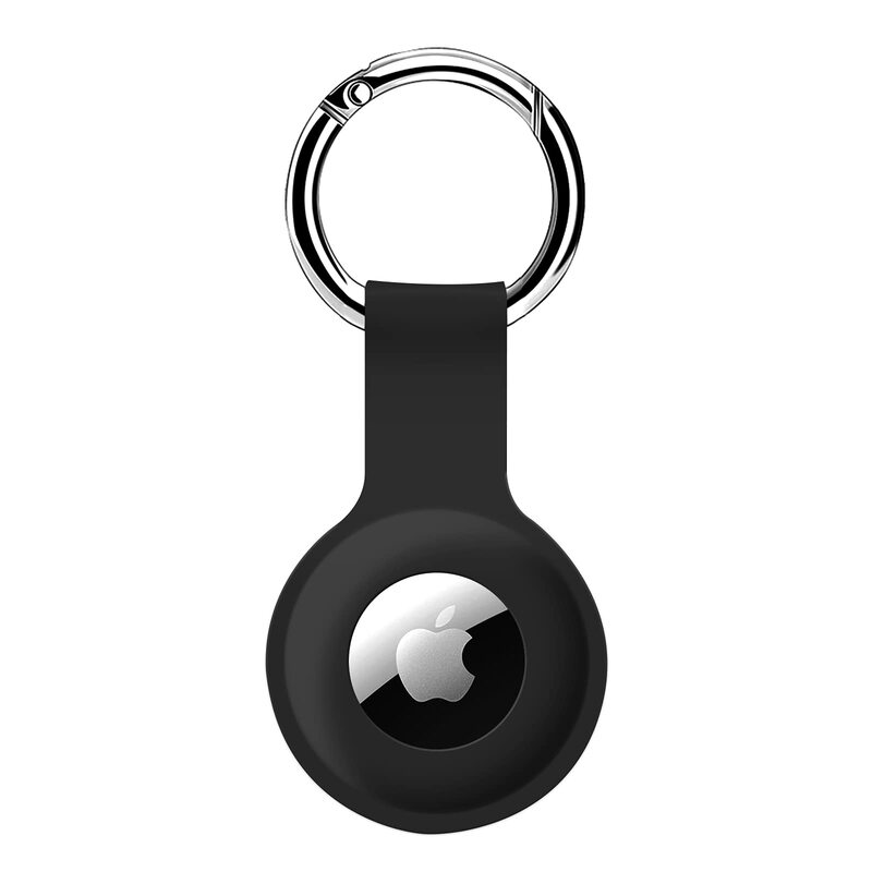 Silicone AirTag Holder Black
