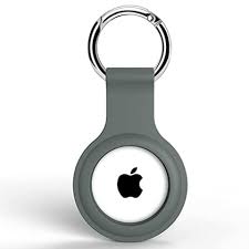 Silicone AirTag Holder Gray