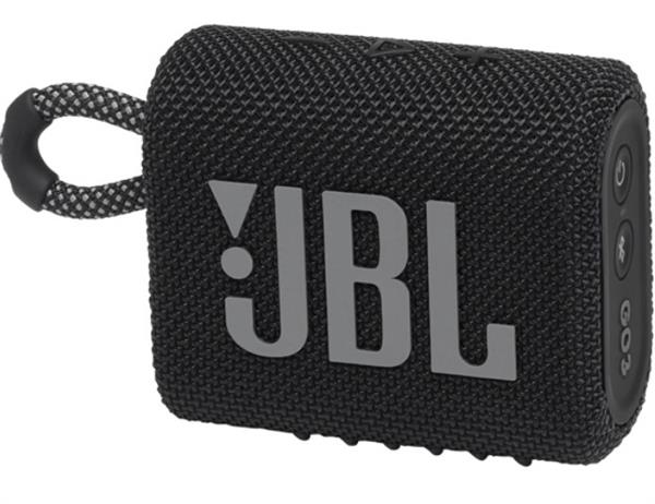 רמקול מיני נייד JBL - GO3 שחור