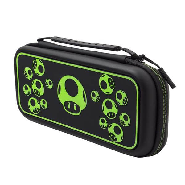 נרתיק לקונסולת Nintendo Switch Travel Case Plus - 1-UP Glow in the Dark - For Nin