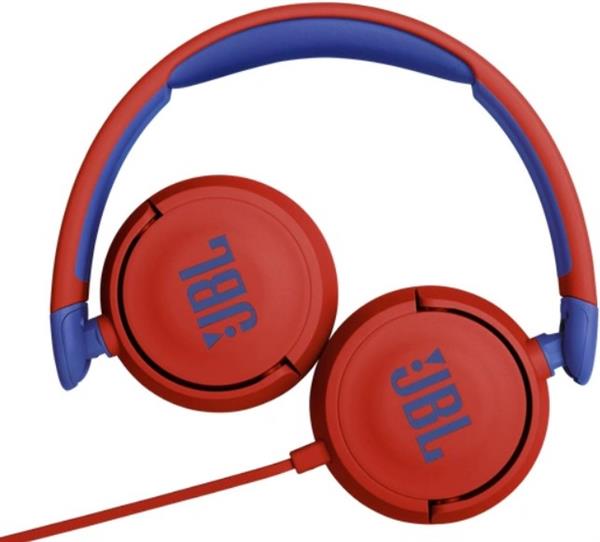 אוזניות ילדים JR 310 חוטית כחול אדום - JBL