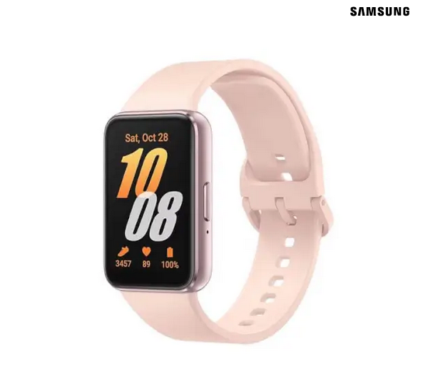 צמיד כושר חכם 40 ממ Samsung Galaxy Fit3 סמסונג  ורוד מוזהב