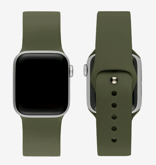 Silicone Watch Strap 42-49 Green