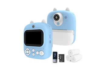 instant print camera p2 Blue