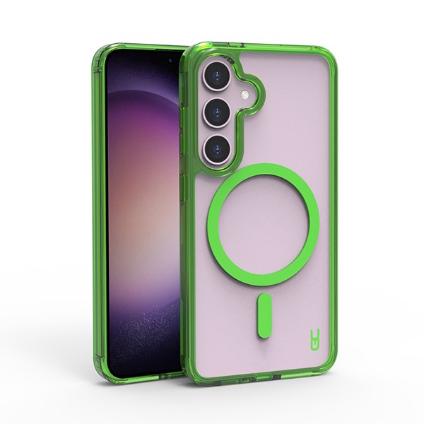 Crystal Magsafe 15 pro green