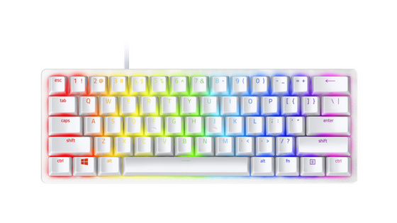 מקלדת מכנית Huntsman mini white