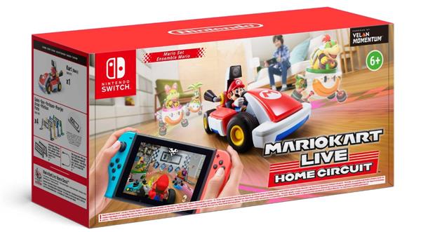 מכונית מציאות מדומה Mario Kart Live: Home Circuit - Mario Set Pack