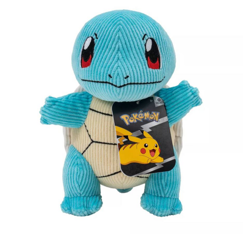 בובה קורדורוי Jazwares Pokemon Squirtle 8inch