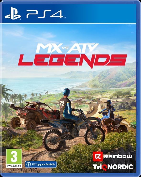 דיסק PS4 MX vs ATV Legends