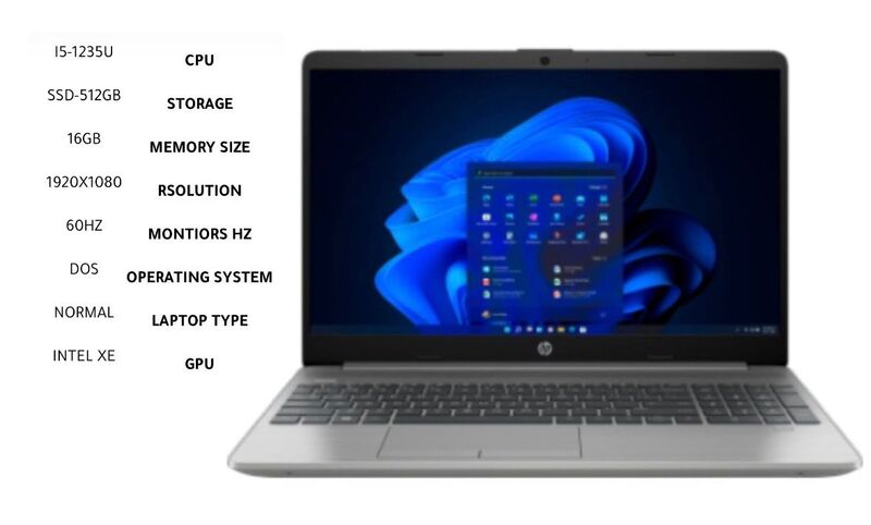 נייד HP250 G9 I5 16G/512/15.6/3Y