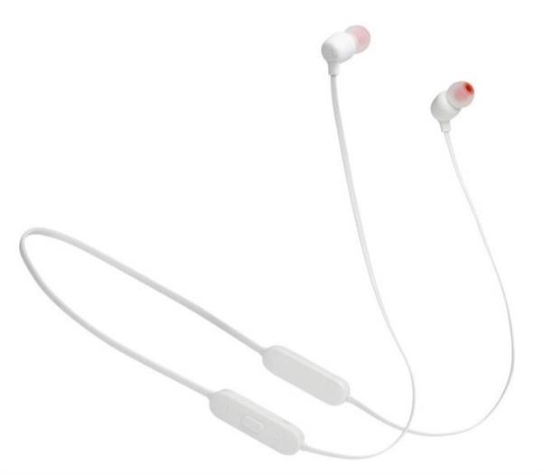 אוזניות ספורט בלוטוס 125BT לבן JBL