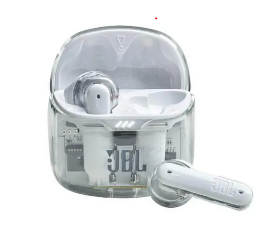 אוזניות לבן שקוף JBL FLEX