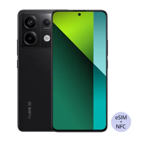 שיאומי שחור Xiaomi Redmi note 13 Pro 5G 12 512GB יבואן רשמי המילטון