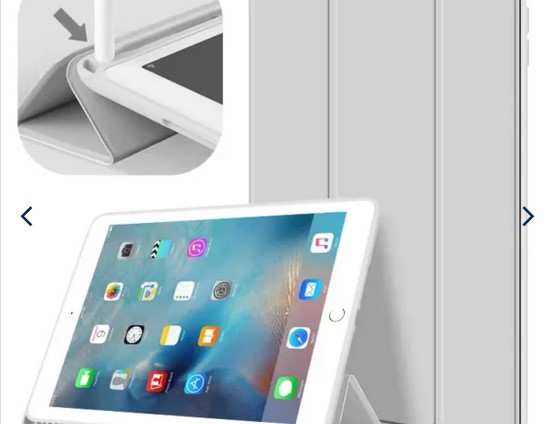 ספר חכם Ipad Mini 6 8.3 לבן