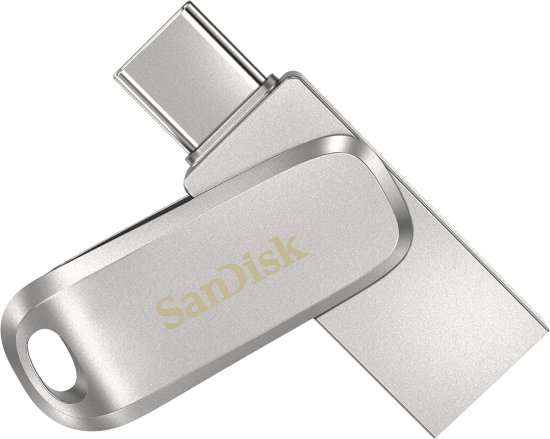 זיכרון נייד SanDisk Ultra Dual Drive Luxe USB 3.1 Type-C נפח 32GB