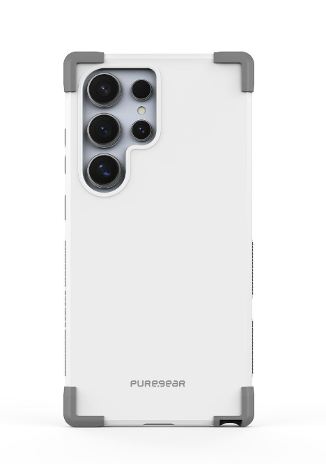 כיסוי PureGear DualTek White S24Ultra